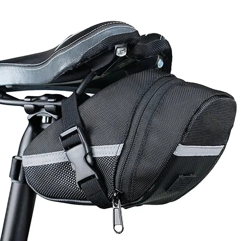 (New with tags) Bike Saddle Bag - Cycling MTB Tail Pack - Waterproof Under Seat Pouch Storage (8.49 USD)