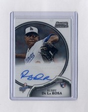 2011 Bowman Sterling RC Auto Rubby De La Rosa Rookie