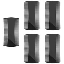 5 Pack Double-Sided Pocket Comb for Hair, Beards  Mustaches  Fine  Coarse