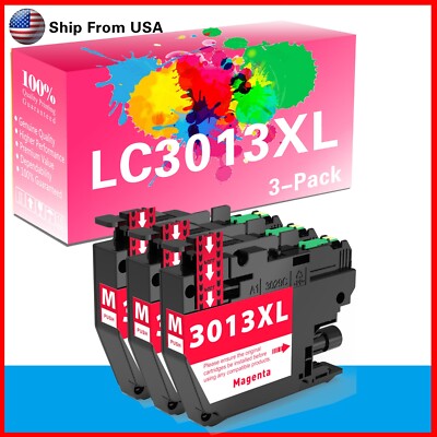 8 Cartucce D'inchiostro Compatibili LC3013XL LC3013 – Per MFC-J497DW, J690DW, J895DW, J491DW – 2 Nere, 2 Ciano, 2 Magenta, 2 Gialle - Foto 2
