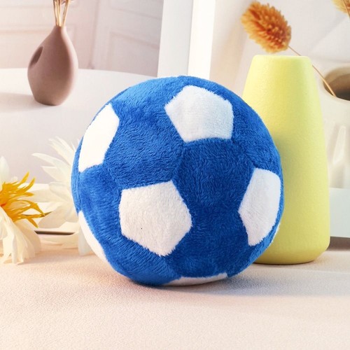 4.7*4.7*4.7 Inches Football Interactive Training Toy Plush Squeaky Dog Toys