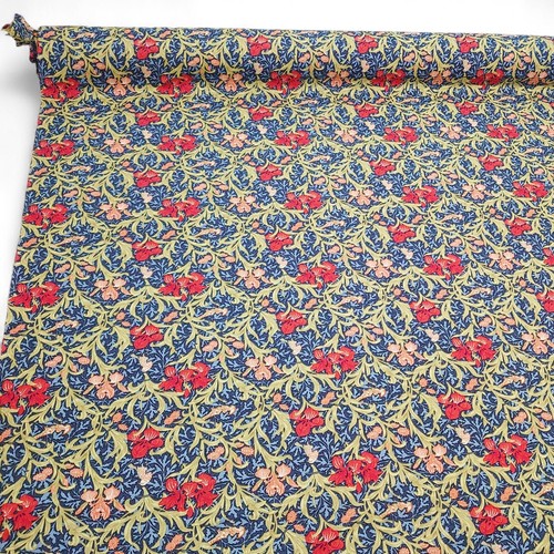 William Morris Cotton Lawn Fabric Soft Lightweight Floral Dressmaking Material - Picture 15 of 19