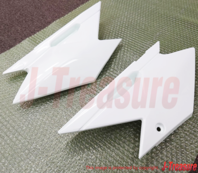 KAWASAKI KLX140 08-24 Genuine Rear Side Cover B.WHITE RH & LH Set