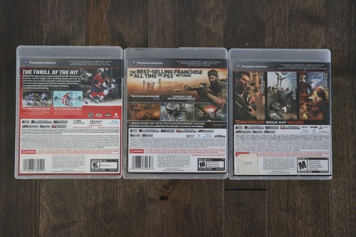 7x Sony PS2 PS3 PlayStation 2 3 Empty Cases and Manuals Lot NO DISCS - Picture 8 of 10