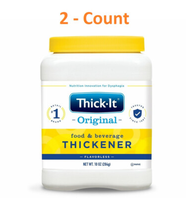 Thick-It Original 10 oz. Food, Drink Beverage Thickener Unflavored Powder 2 Pack