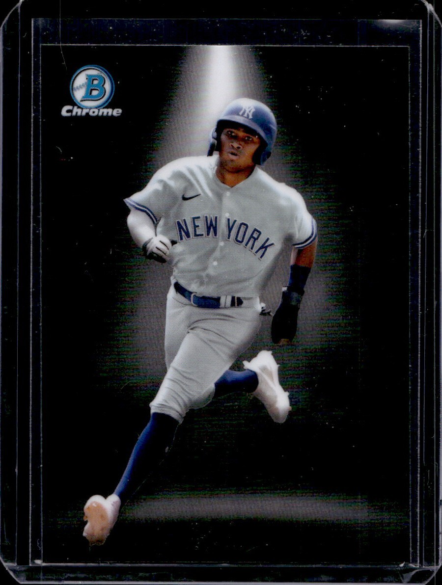 Roderick Arias 2023 Bowman Chrome Baseball - Spotlight - New York Yankees