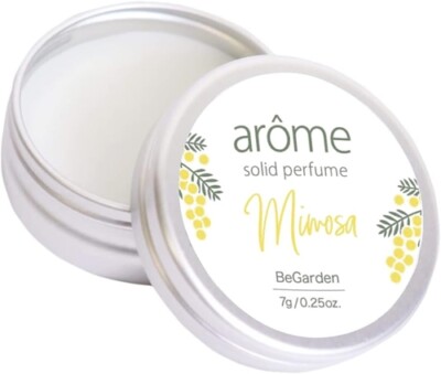 BeGarden Arome Solid Perfume Mimosa 7g Mimosa Fragrance