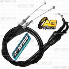 Apico Twin Throttle Cable For Husaberg FC FE 450-650 KTM SXF 450-525 EXC 450 525