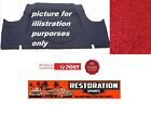 <!--F#f_0-->HOLDEN EJ EH SEDAN BOOT TRUNK MOULDED USA RED PLUSH CARPET<!--F/-->