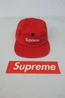 Casquette de camp Supreme New York FW18 rouge bouton pression poche BOGO 100 % authentique
