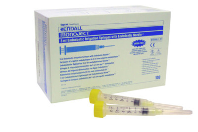 Kendall Healthcare 1180327114E Monoject Endo Syringes 27 Gauge 3cc 100/Bx