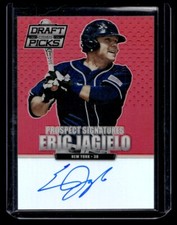 2013 Panini Prizm Draft Picks Eric Jagielo Prospect Signatures Red Prizms 20/100