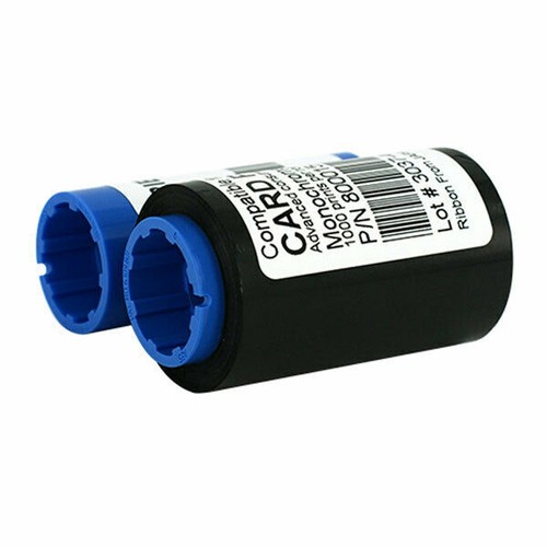 800015-101 Black Ribbon for Zebra P330i P420i P430i Card Printers 1000 Prints - Picture 2 of 5