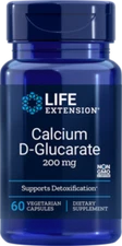 FOUR PACK SALE Life Extension Calcium D-Glucarate 60 veg caps TAKE OFF $8