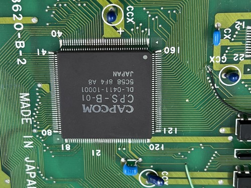 Ghouls 'n Ghosts / DAIMAKAIMURA PCB Arcade, Capcom - GENUINE, for parts, b only - Picture 14 of 21
