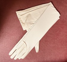 Mariell ivory-23 inch Long Sleeve Length Bridal gloves Opera Length-Brand NEW