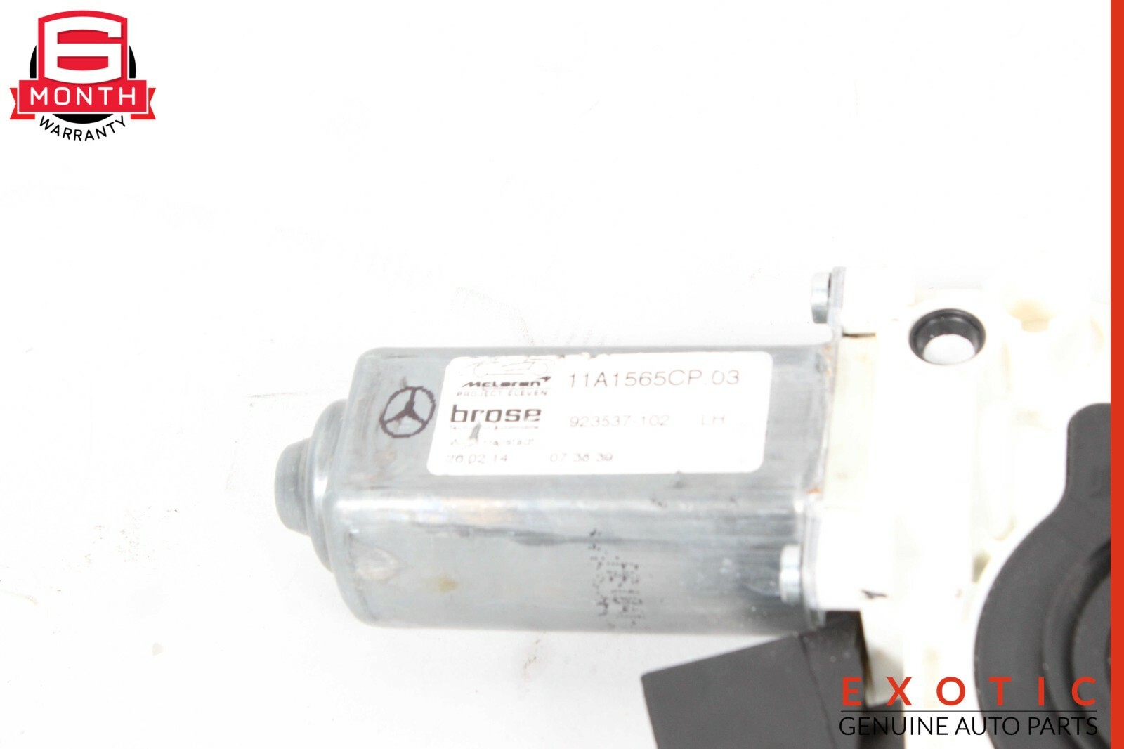 15-17 McLaren 650S Left Driver Side Door Window Regulator Motor OEM