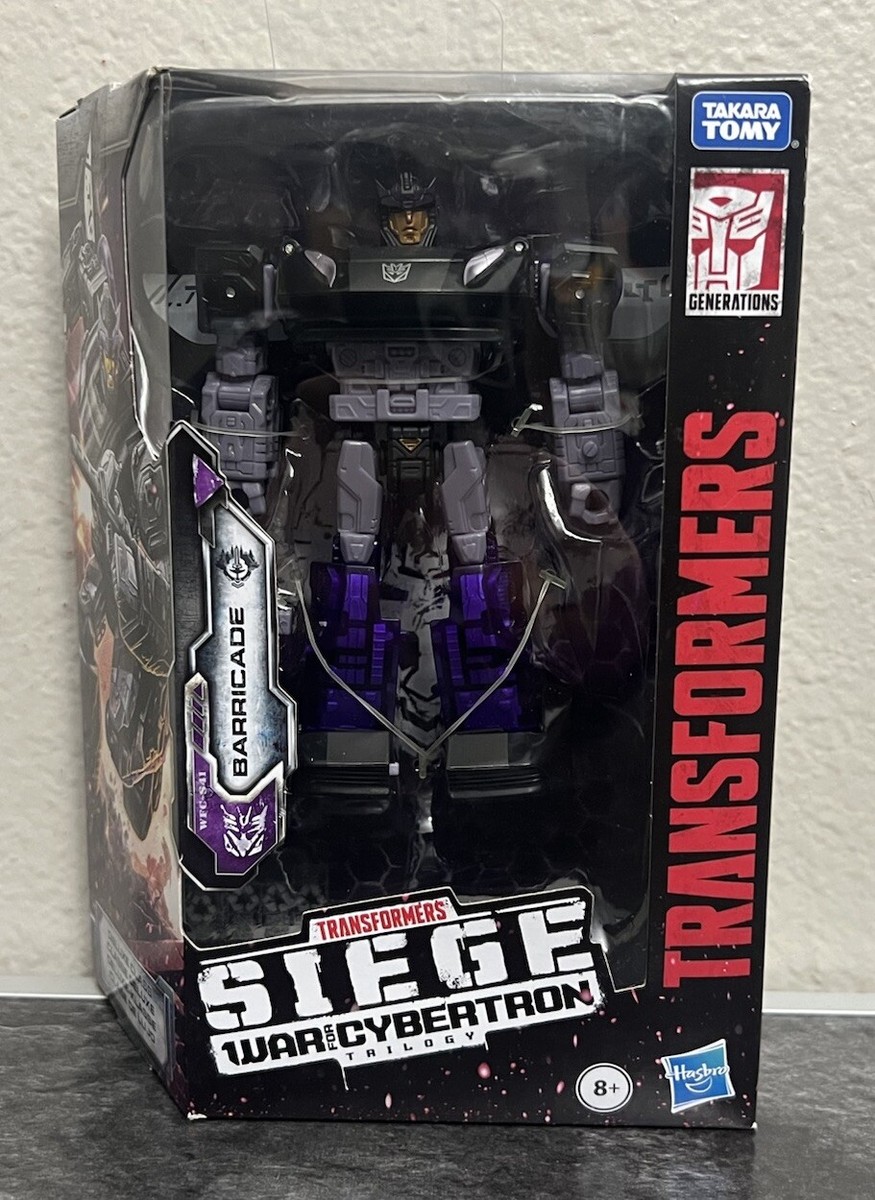 Transformers War For Cybertron Siege Barricade Deluxe Class Figure