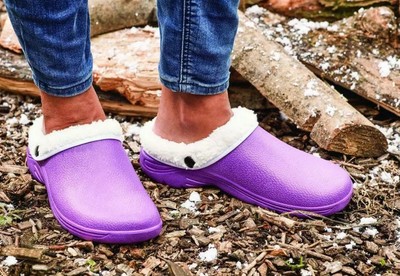 thermal lined clogs