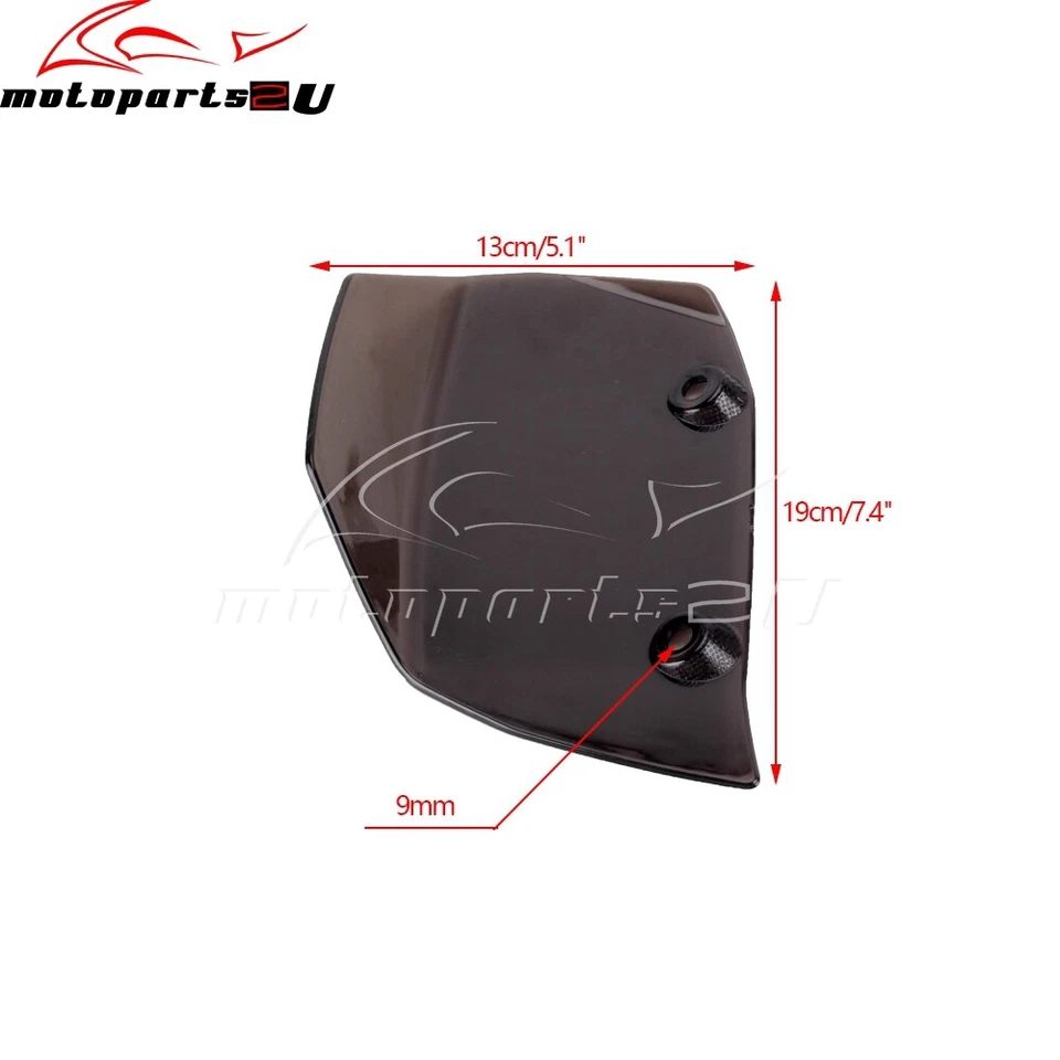 Par de parabrisas lateral ensanchado para Harley Pan America 1250 PA1250 PA1250S 2021-22 Foto 4 de 4