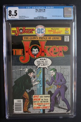 JOKER #6 vs SHERLOCK HOLMES early DC app 1976 x Joaquin Phoenix