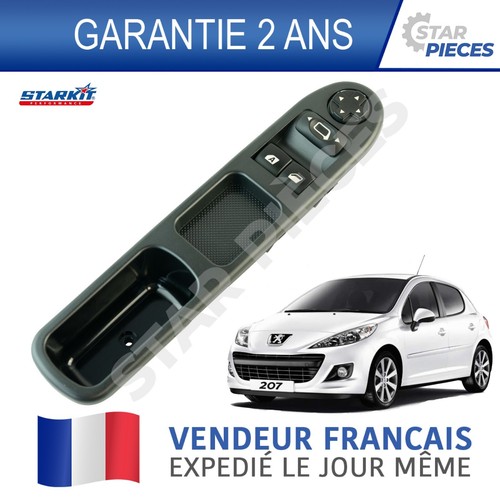 COMMANDE BOUTON LEVE VITRE AVANT GAUCHE PEUGEOT 207 SW BREAK CC 6554QC - Bild 3 von 12