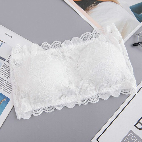 Reggiseno donna sexy sottofilo imbottito senza spalline senza cuciture tubo avvolgente top - Foto 2 di 11