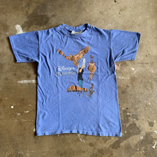 '95 VINTAGE 90s DISNEY'S POCAHONTAS ANIMATED MOVIE T-SHIRT MEN SZ S DISNEY 1990s