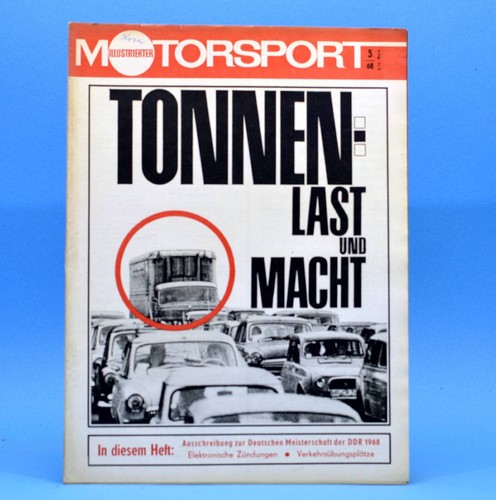 DDR Illustrierter Motorsport IMS 5 1968 Ford 20 M TS Zschopau Zündung LKW O