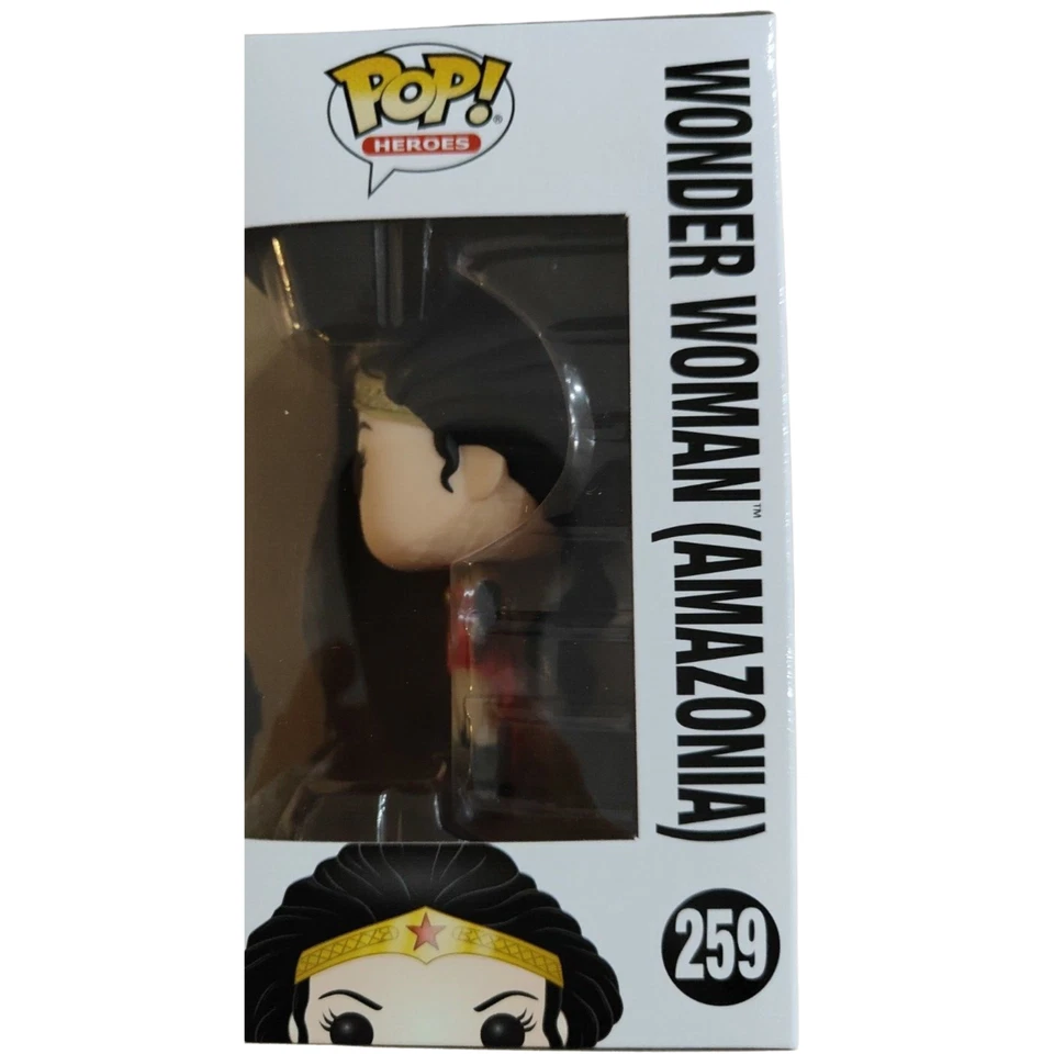 Wonder Woman Amazonia 259 Figura Funko Pop Colección Héroes DC Comics Especial - Imagen 4 de 4