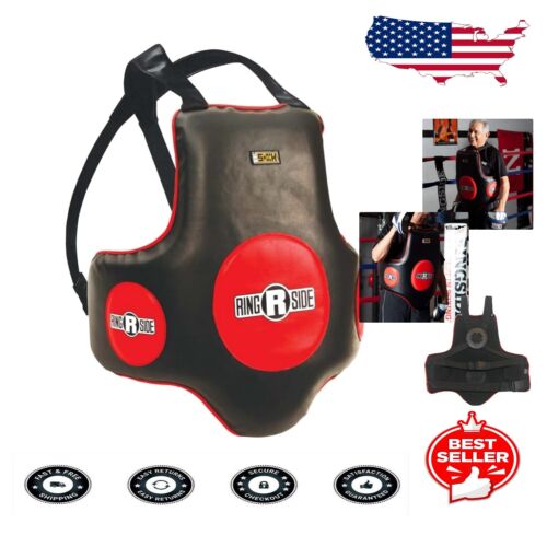 Durable Synthetic Leather Gel Shock Body Protector - Unisex Adult Training Gear