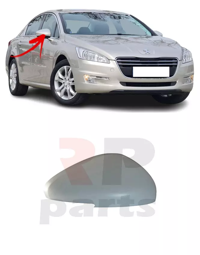 FOR PEUGEOT 508 10 18 CITROEN DS5 11 15 WING MIRROR COVER CAP FOR