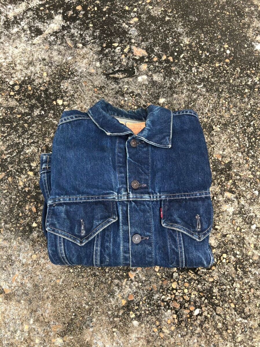 Vintage Levi's 557XX 1st Model Type-3 BigE 60's Jacket Blue Vintage Levi's 557XX 1st Model Type-3 BigE 60's Jacket Blue