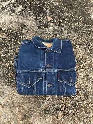 Vintage Levi's 557XX 1st Model Type-3 BigE 60's Jacket Blue Vintage Levi's 557XX 1st Model Type-3 BigE 60's Jacket Blue