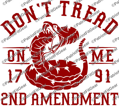 Don't Tread On Me 1791 2nd Amendment Sticker Vinyl Sticker Car - Foto 6