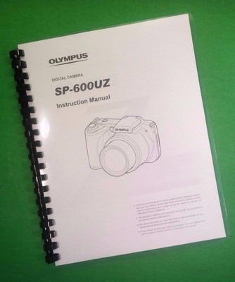 Laser 8 5x11 Olympus Sp 600uz Sp600uz Camera 70 Page Owners Manual Guide Ebay Laser 8 5x11 Olympus Sp 600uz Sp600uz Camera 70 Page Owners Manual Guide Ebay