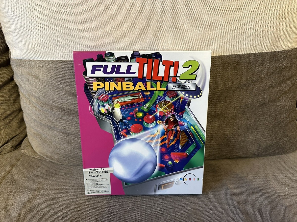 Full Tilt! Pinball 2 - Japanese Big Box Edition PC CD | eBay
