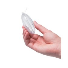 24 pack of 2.5" Fillable DIY Clear Disc Ornaments