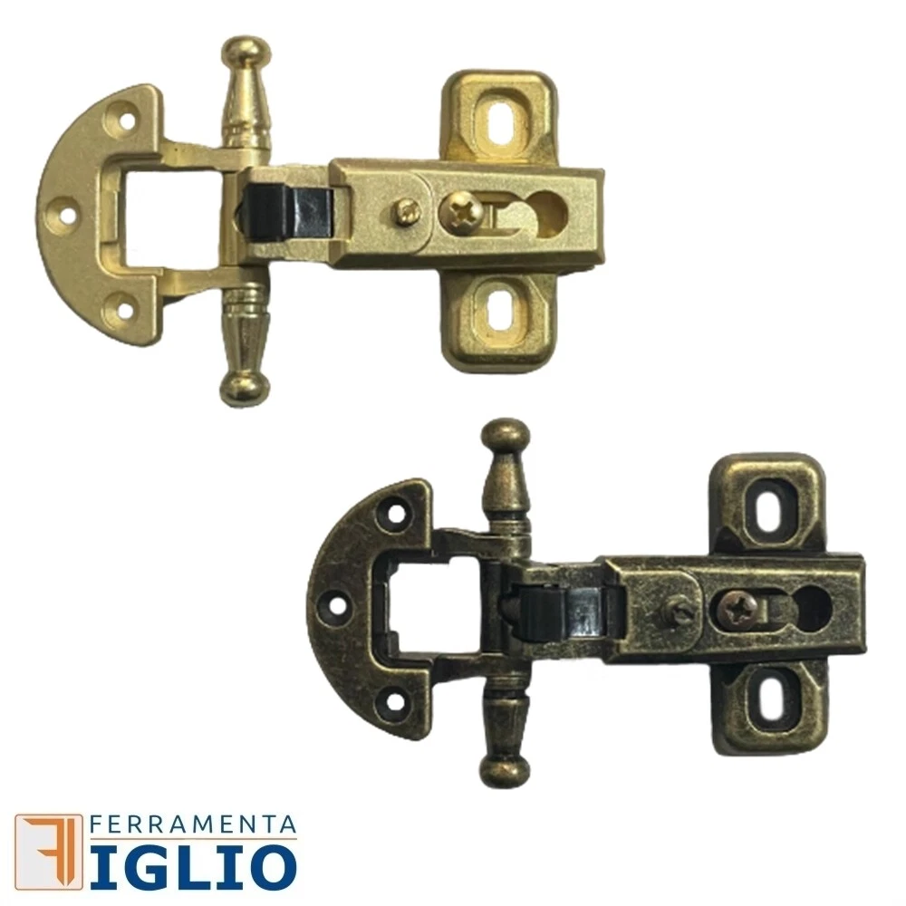 SCATOLE IN LEGNO Vintage Cerniere Per Porta Cerniere Ufficio Design Retrò Con Viti EUR 6,16 - Foto 5