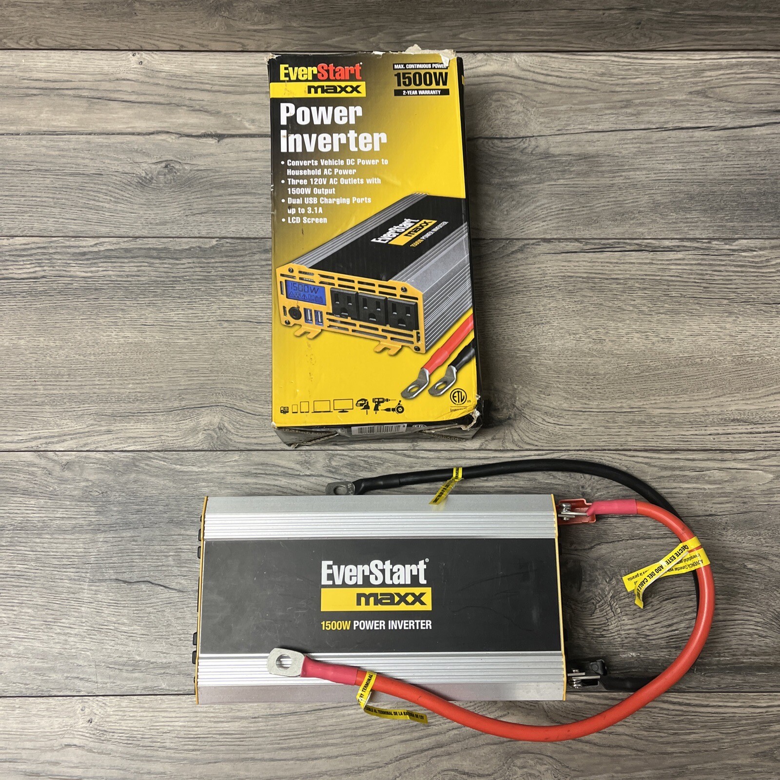 Everstart Maxx PC1500E Power Inverter 1500 Watt eBay
