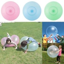 80cm Super Wubble Bubble Ball Balloon Inflatable Refillable Stretch Outdoor Toy