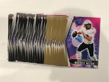Lot (27) MCKENZIE MILTON FSU UCF 2022 SAGE High Series Football base cards