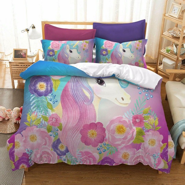 kids floral bedding