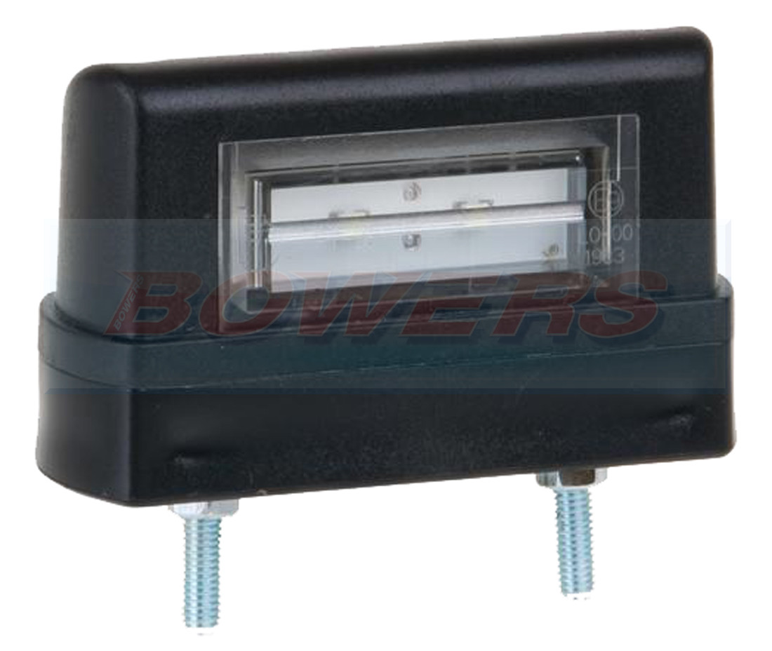 LED NUMBER PLATE LIGHT LAMP FOR IFOR WILLIAMS INDESPENSION BRIAN JAMES TRAILER