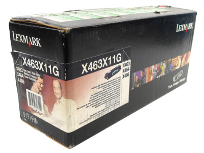 LEXMARK X463DE X464DE X466DE X466DTE 15000 PAGES BLACK TONER CARTRIDGE X463X11G