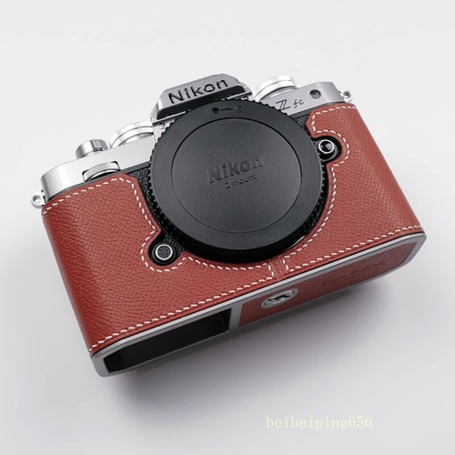 Handmad Half Case für Nikon ZFC Echtleder Kamera Einsatz Cover Kontice Neu - Bild 21 von 36