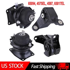 New For 2011-2017 Honda Odyssey 3.5L 4PCS Engine Motor & Auto Transmission Mount