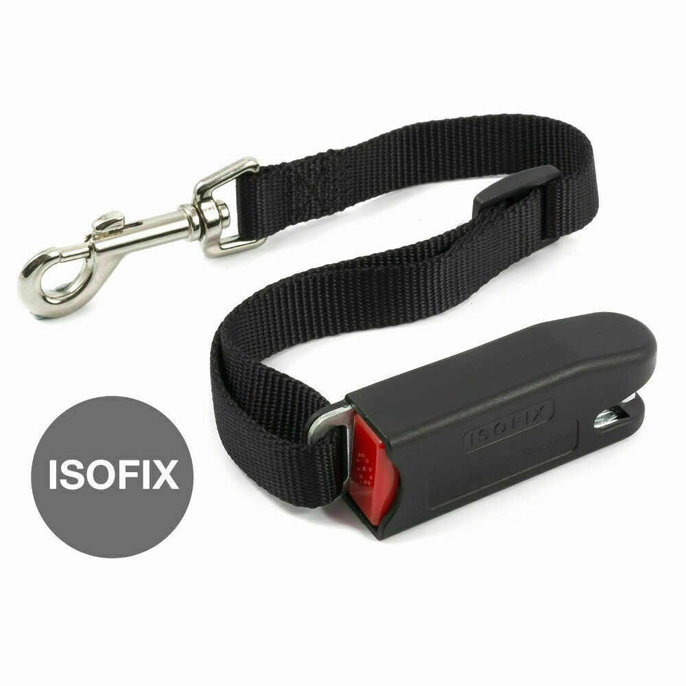 Ancol Dog Safety Car ISOFIX Seat Belt / Harness Attachment Paws on Tour 60cm eBay