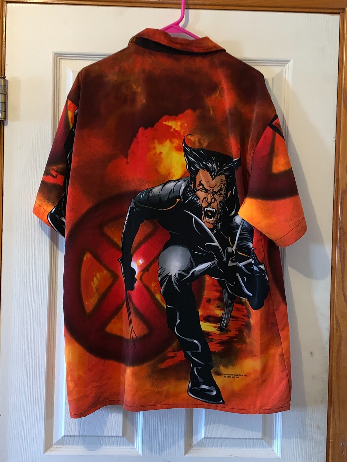 VINTAGE WOLVERINE MENS LARGE SHIRT - image 1