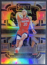 BRITTNEY SYKES 2024 Panini Select SILVER PRIZM  WNBA Concourse #3 MYSTICS